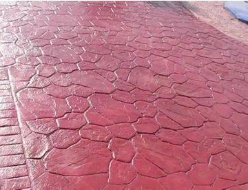 Pavimentos de Hormigón Gernika suelo rojo